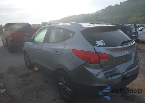 2014 Hyundai Tucson Se из США, поврежденный, VIN KM8JU3AG0EU863818